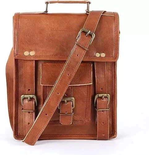 Cuir chèvre italien sacoche - chèvre,
