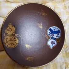 Laque japonaise, motif gourde