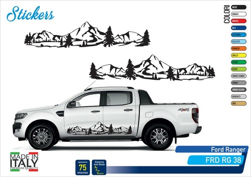 Autocollants 4x4 ranger portes - ranger,