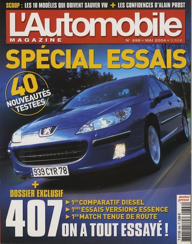 Automobile magazine 696 - l’automobile,