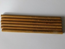 RARE LOT 6 CRAYONS DIFFERENTS CHEMINS DE FER DE PLM / TRAINS / BAIGNOL & FARJON 