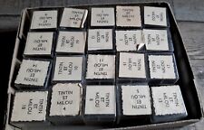 Hergé - 20 bobines - Anciens films fixe -Tintin & Milou - Complet -1946