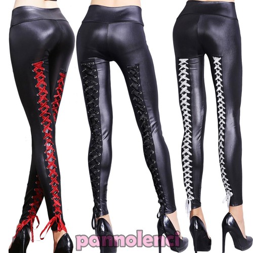 Leggings femme effet cuir - leggings,