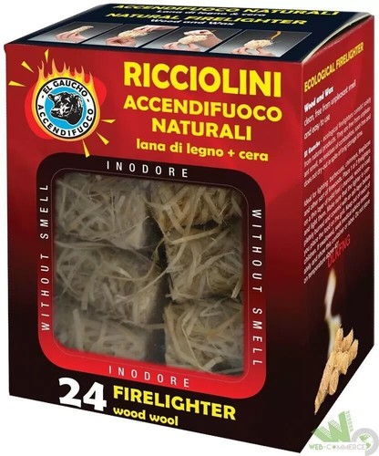 Allume feu ricciolini - allume-feu, bois