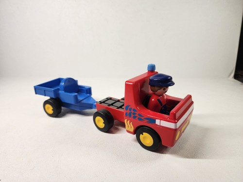 Playmobil pompier truck with - pompier,