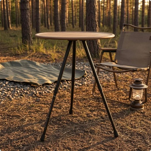 Table trépied aluminium - trépied,