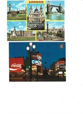 2 CARTES  POSTALES   LON DON