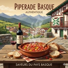 AFFICHE POSTER Piperade Basque