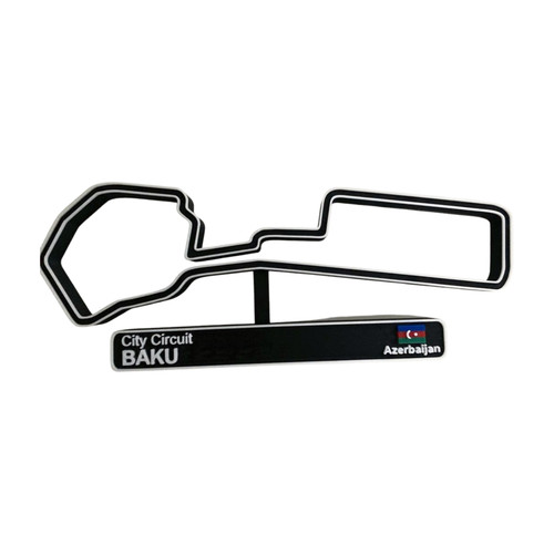 Circuit bakou maquette de - circuit,