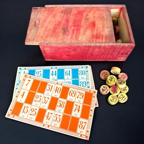 Ancien jeu loto - ancien, de