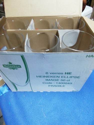 Verres bière heineken - à,