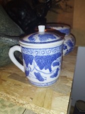 Tasse thé chinoise - tasse, blanche