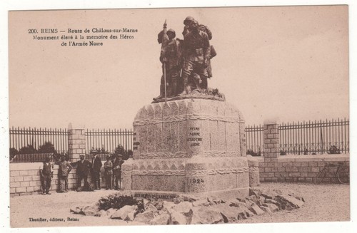 Cpa reims monument - -,