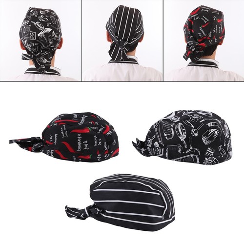 Chapeau chef hommes - 3x,