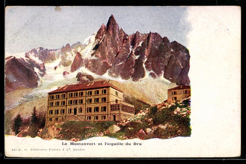 Cpa chamonix montanvert - chamonix,,