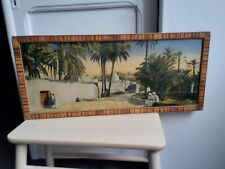 Cadre ancien Algérie Colonie photographie panoramique