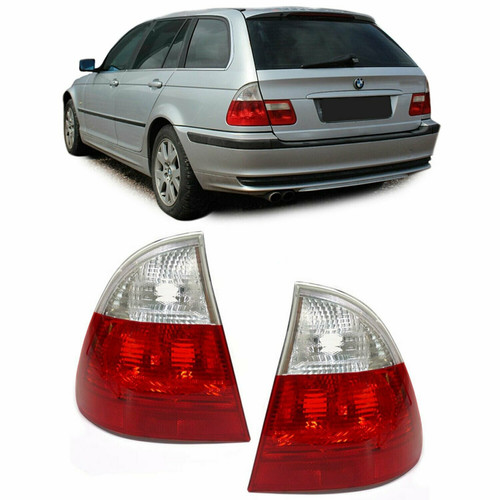 Feux arrieres rouge blanc - rouge, bmw