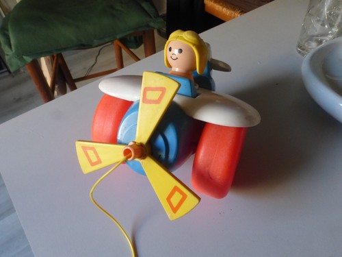 Vintage jouet avion a - ,