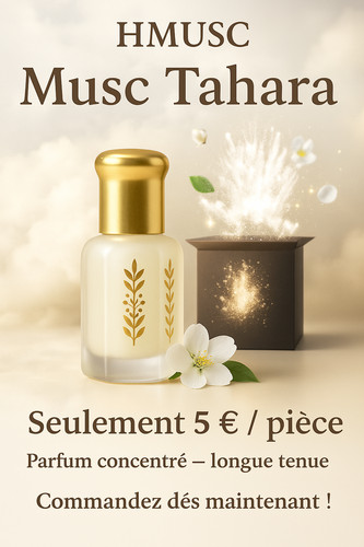 Musc blanc tahara - musc,