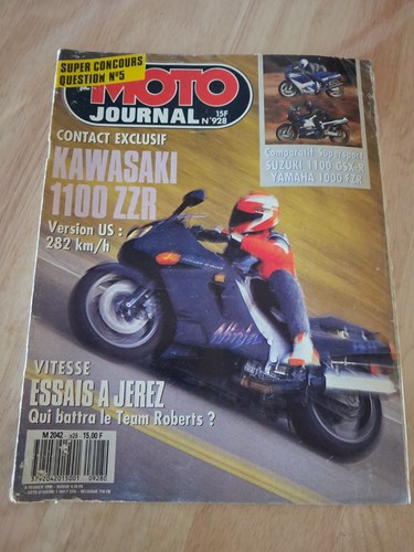 Moto journal 1990 - 928, yamaha
