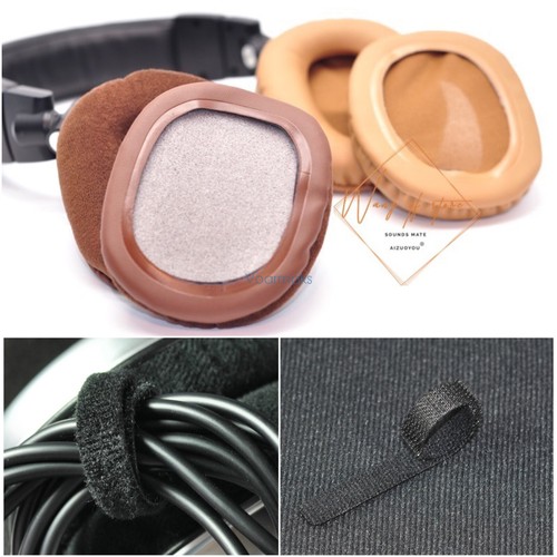 Brown gold ear pads - brown,