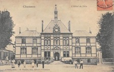 CPA 77 CHAUMES / L'HOTEL DE VILLE