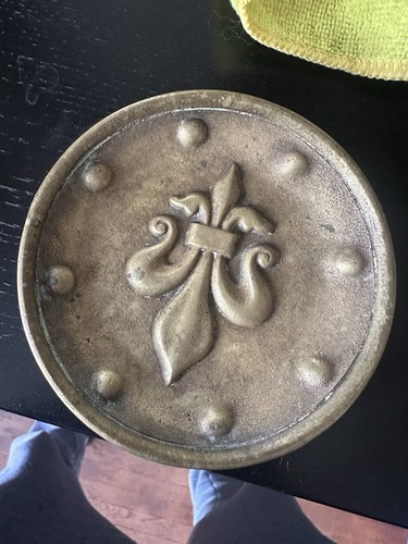 Vide poche bronze - poche, fleurs