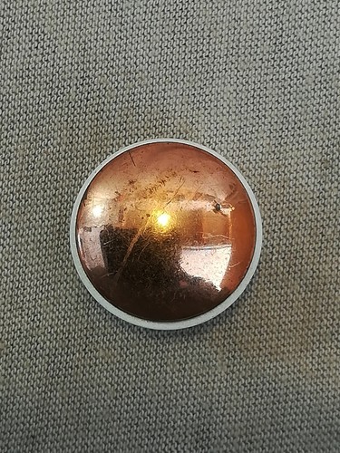 Bouton laiton simple - laiton, Œillet