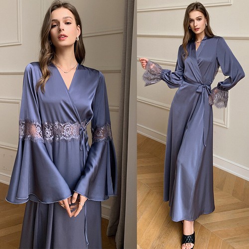 Peignoir kimono long - long, en