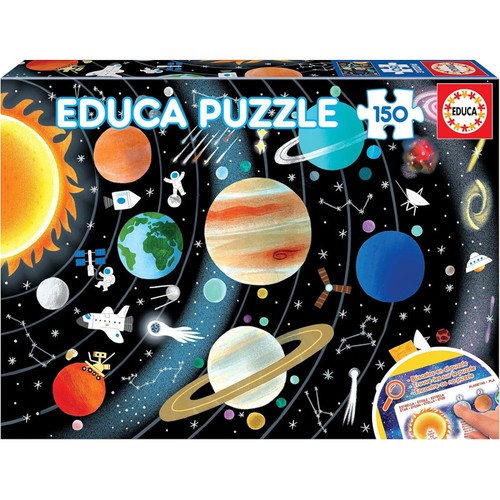 Puzzle système solaire - le,