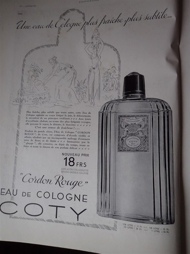 Cordon rouge eau cologne de - rouge,