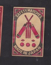 Ancienne étiquette Allumettes