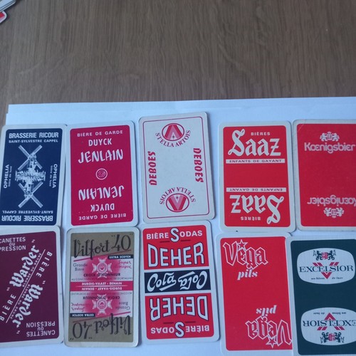 Lot anciennes cartes - 10,