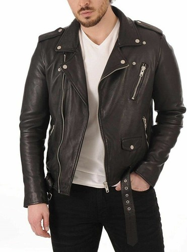 Blouson moto ceinturé - de, pour