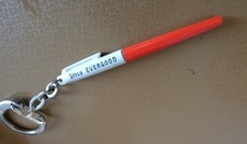 Ancien porte clé 3D Stylo EVERGOOD encre plume écriture bille Années 60