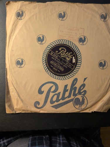 Disque ancien pathe tours - disque,