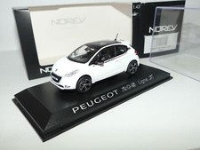 PEUGEOT 208 S LINE Blanc NOREV