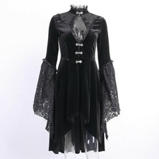 Femme Robe Gothique Rétro