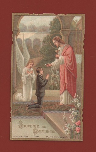 Image religieuse souvenir - -,