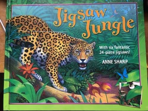 Jigsaw jungle puzzle book - jigsaw,