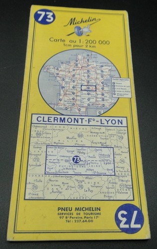Ancienne carte routière - ancienne,