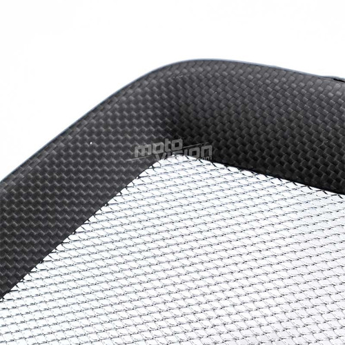 Cache radiateur carbone - cache, ducati