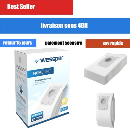Sacs aspirateur pièces - aspirateur, 12