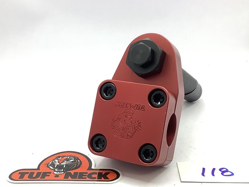 Red tuf neck - red, 1"