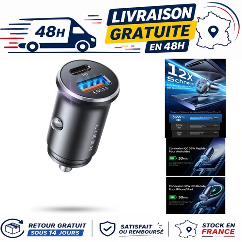 Lisen chargeur allume cigare - lisen, allume-cigare
