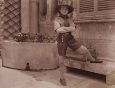 ANCIENNE PHOTOGRAPHIE COLLECTION SCOUTISME JEUNE SCOUT EN UNIFORME