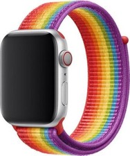 Véritable Apple Montre Nylon Sport Boucle Bracelet Bande 38mm 40mm 41mm - 2019