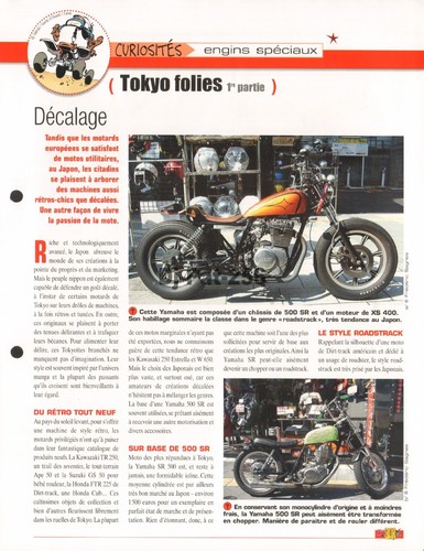 Fiche moto tokyo folies - moto, :
