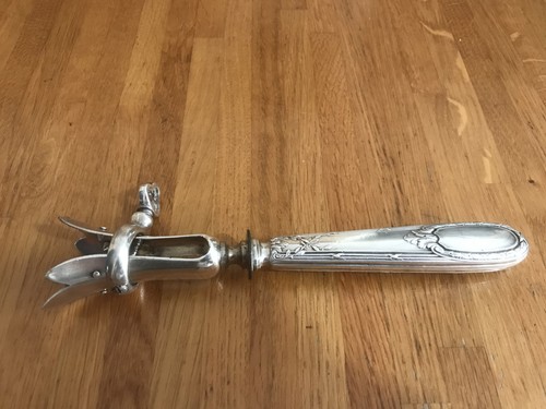 Pince gigot manche argent - a,