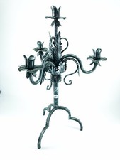 Chandelier Fer Forgé À 4